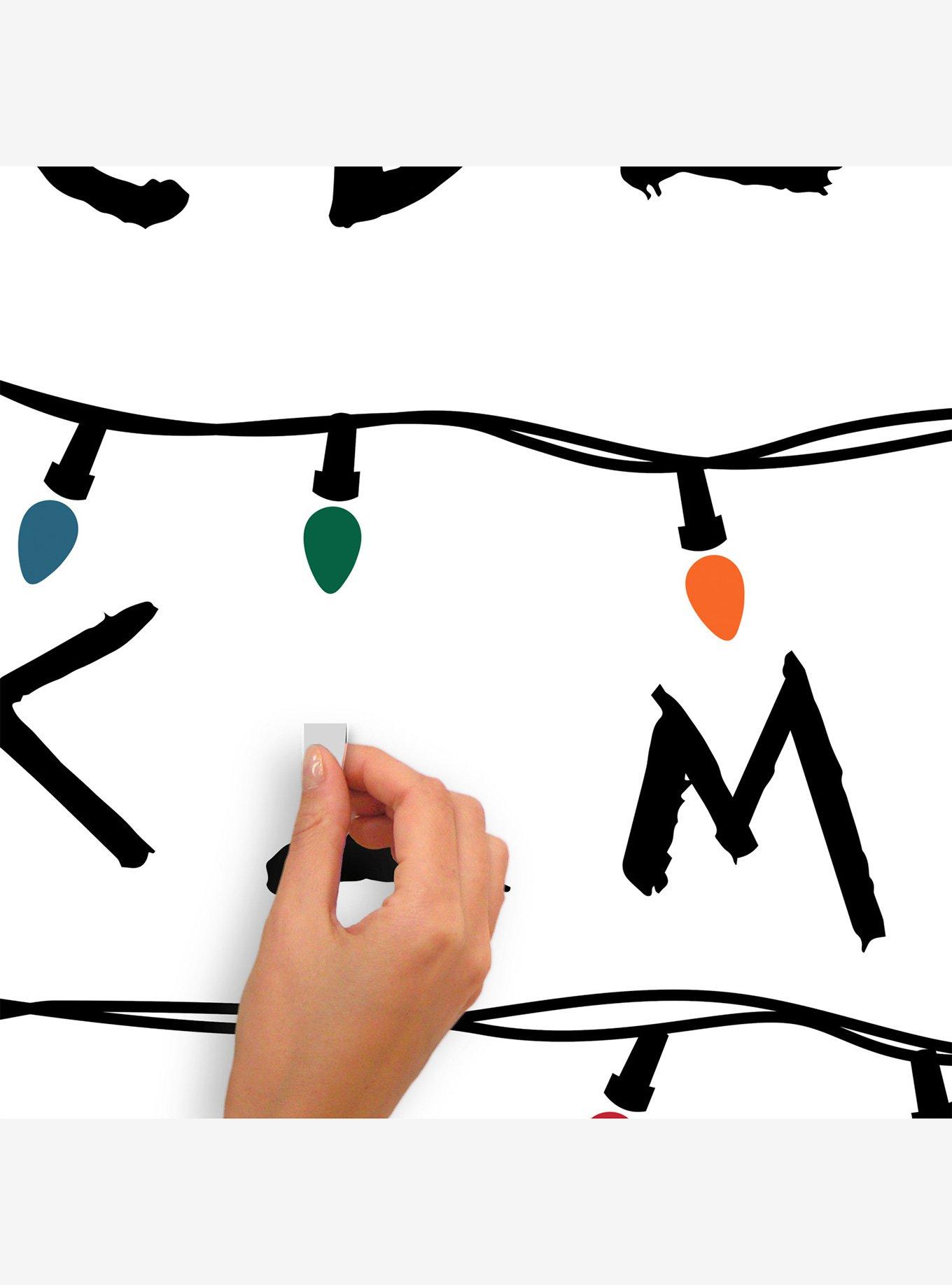 Stranger Things Christmas Light Peel & Stick Giant Wall Decals, , alternate