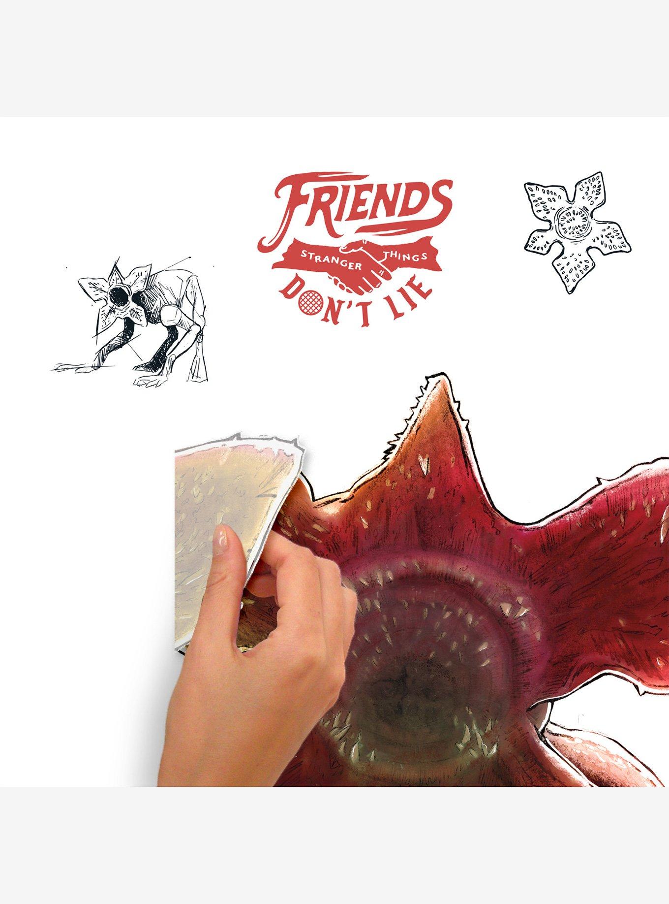 Stranger Things Demogorgon Peel & Stick Giant Wall Decal, , alternate