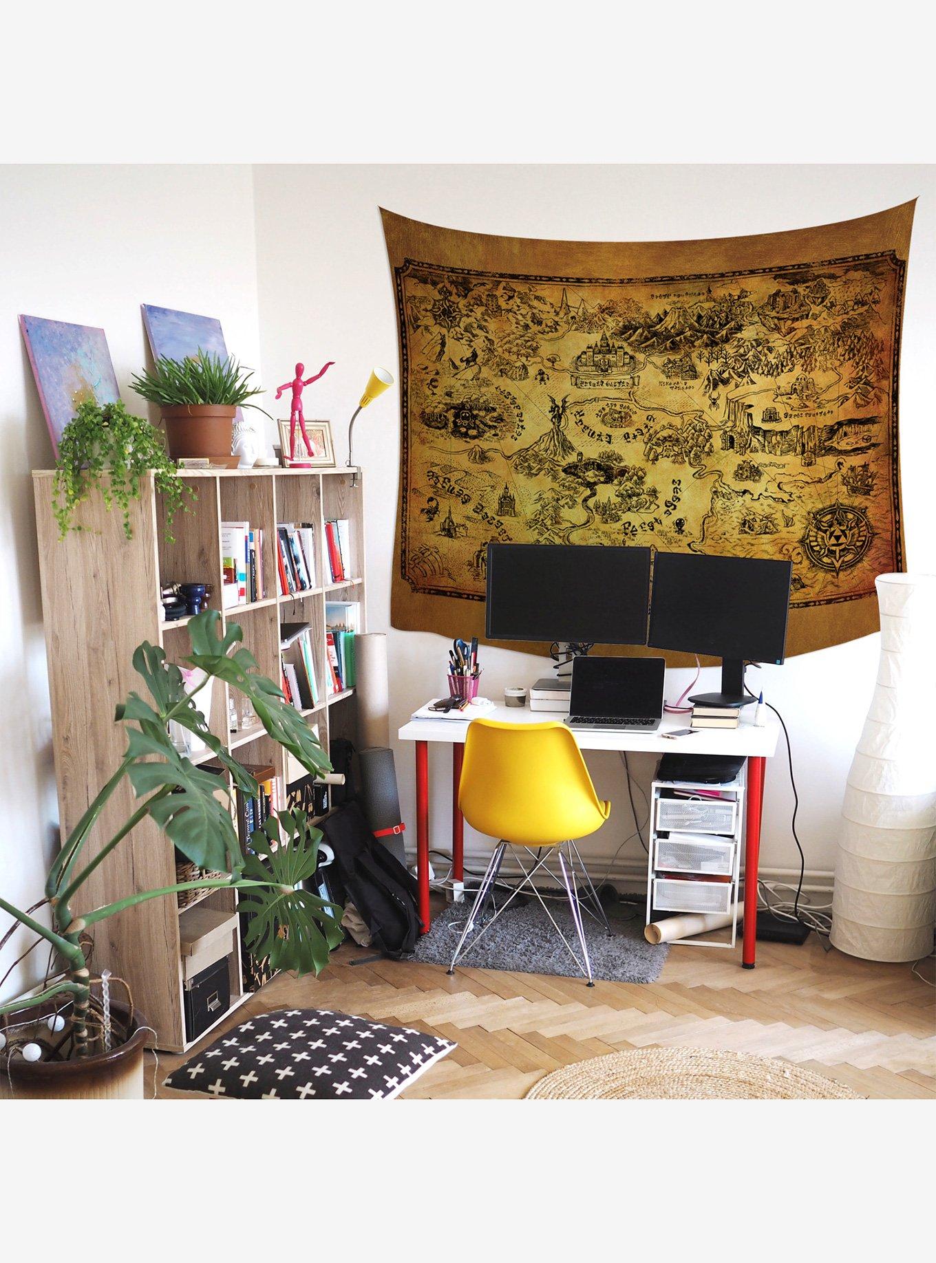 The Legend of Zelda Map Tapestry, , alternate