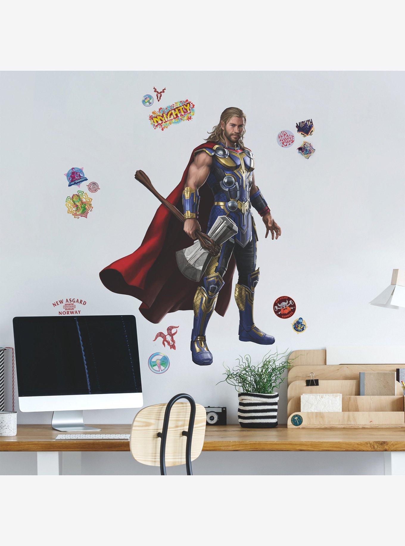 Marvel Thor: Love & Thunder Peel & Stick Giant Wall Decals, , alternate
