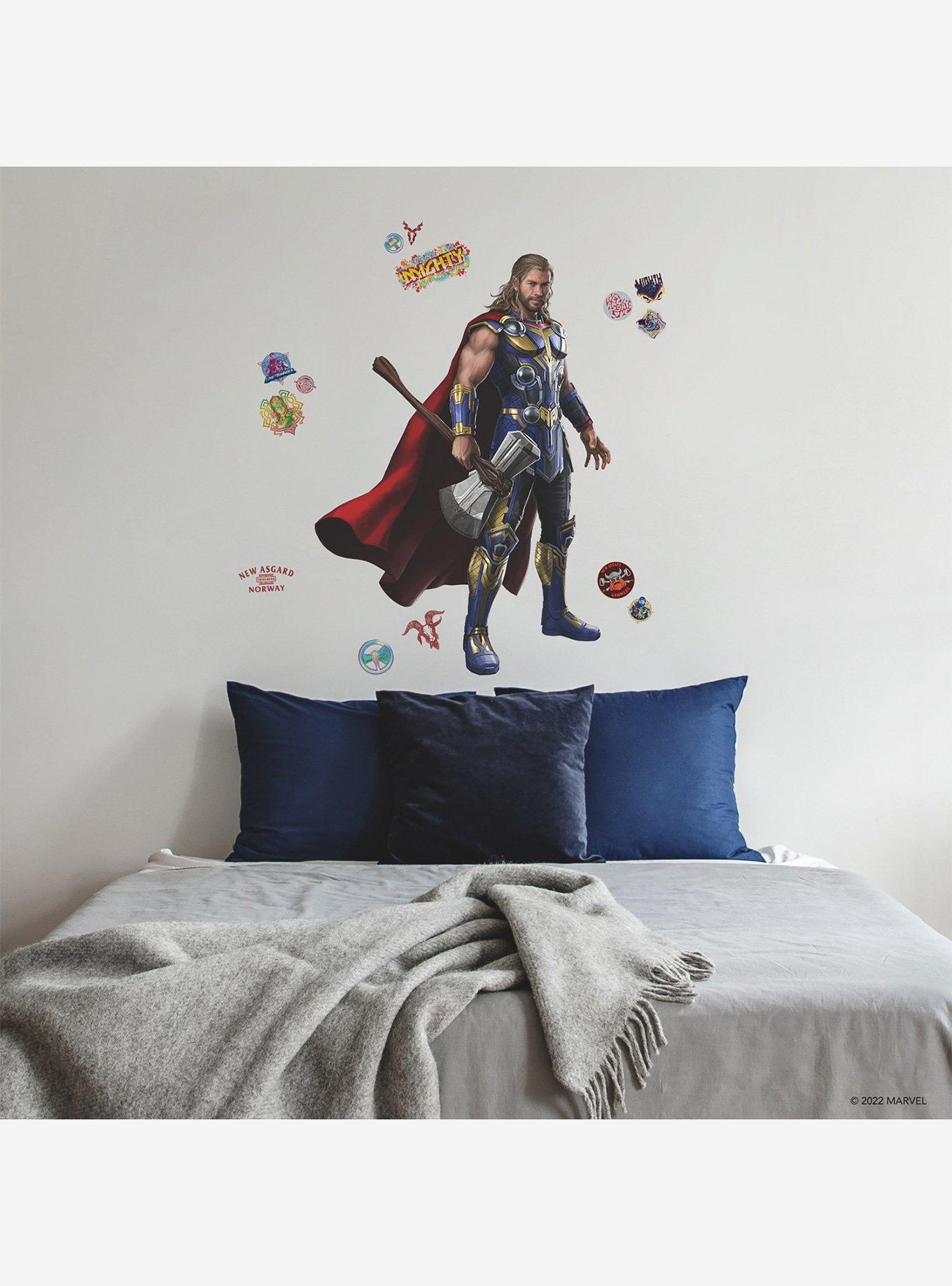 Marvel Thor: Love & Thunder Peel & Stick Giant Wall Decals, , alternate