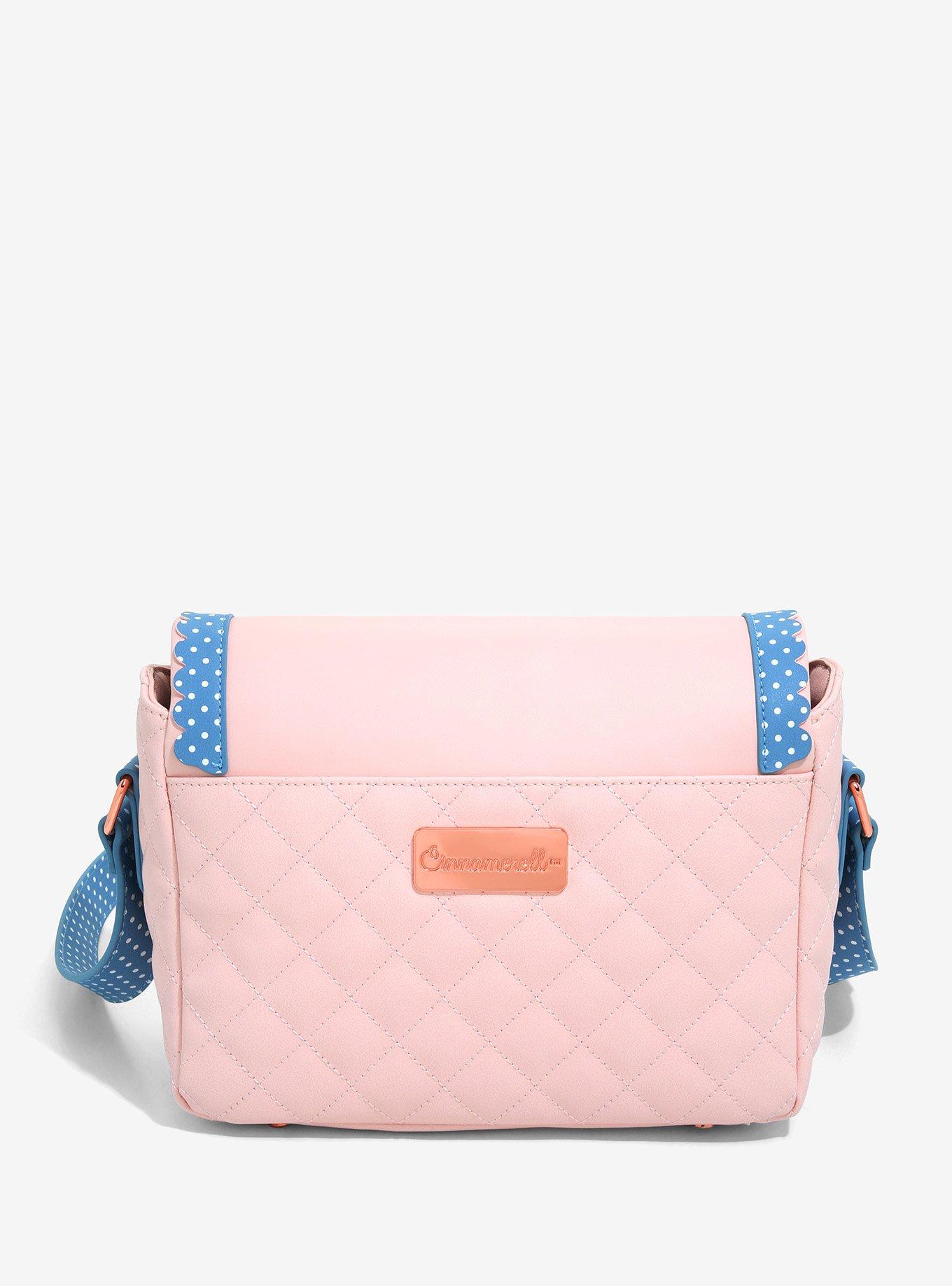 Sanrio Cinnamoroll Quilted Crossbody Bag- BoxLunch Exclusive, , alternate
