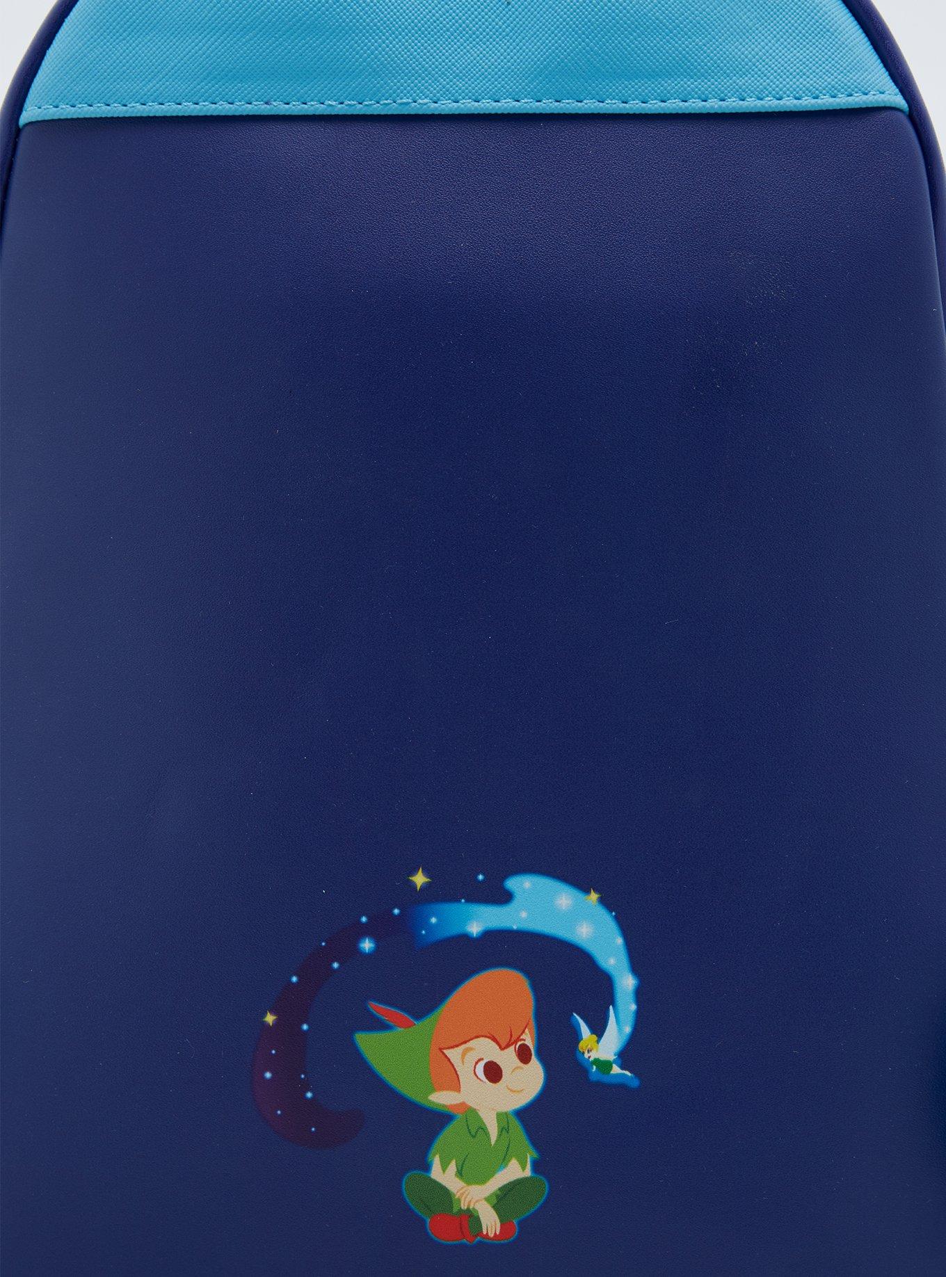 Loungefly Disney Peter Pan Nighttime Flight Glow-in-the-Dark Mini Backpack - BoxLunch Exclusive, , alternate