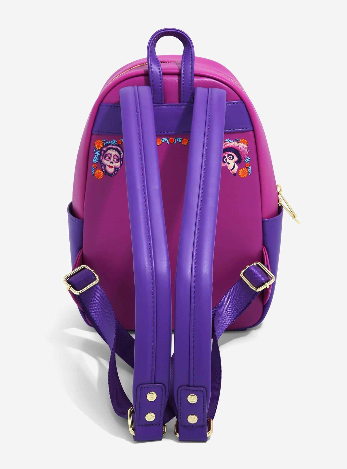 Loungefly Disney Pixar Coco Family Mural Mini Backpack - BoxLunch Exclusive, , alternate