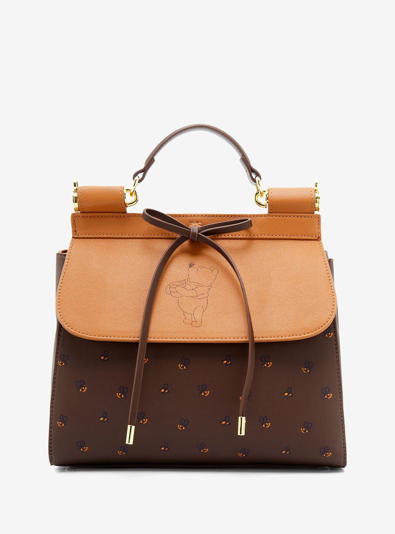 Loungefly Disney Winnie the Pooh Bees Allover Print Handbag - BoxLunch Exclusive, , hi-res