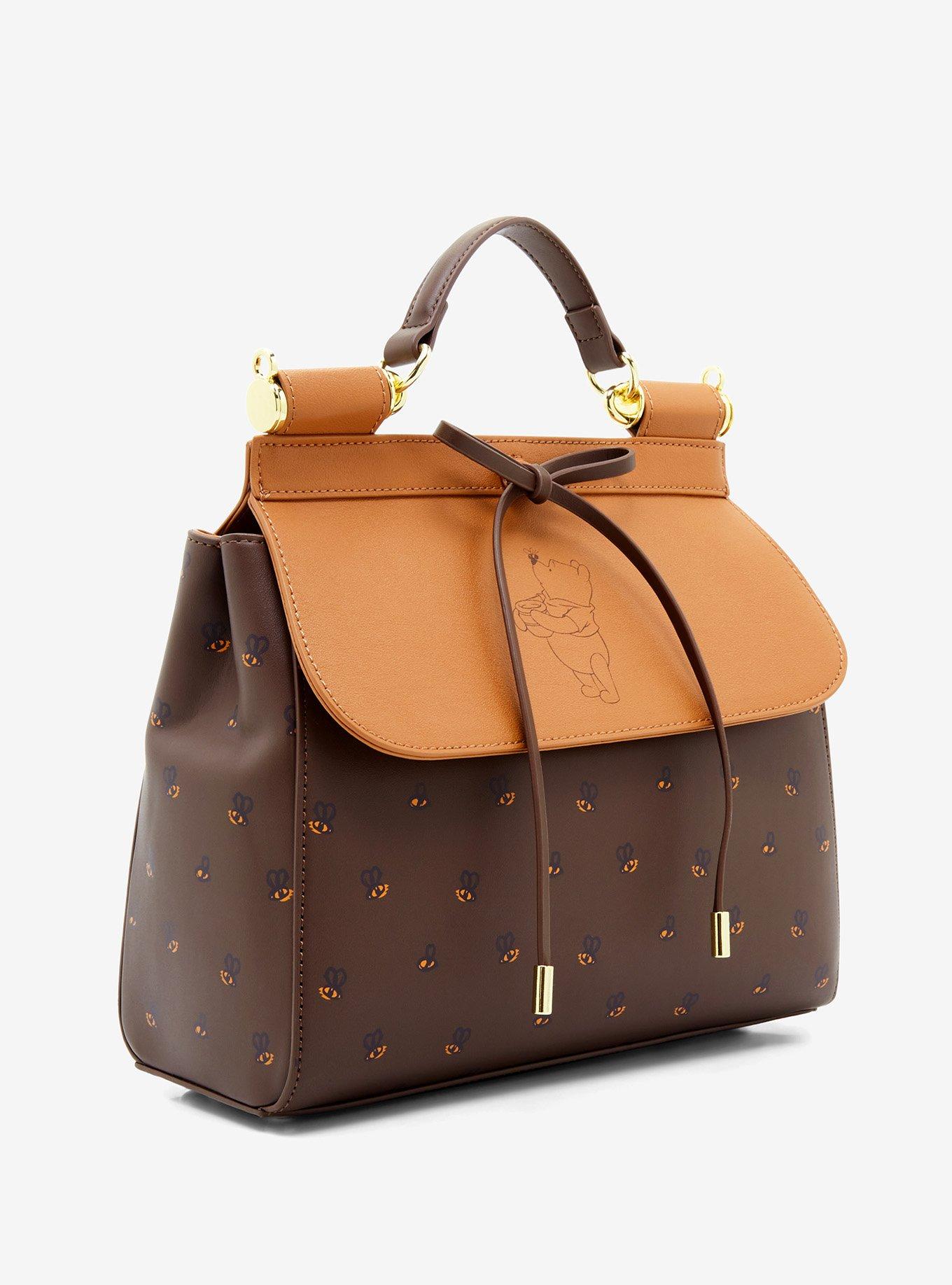 Loungefly Disney Winnie the Pooh Bees Allover Print Handbag - BoxLunch Exclusive, , alternate