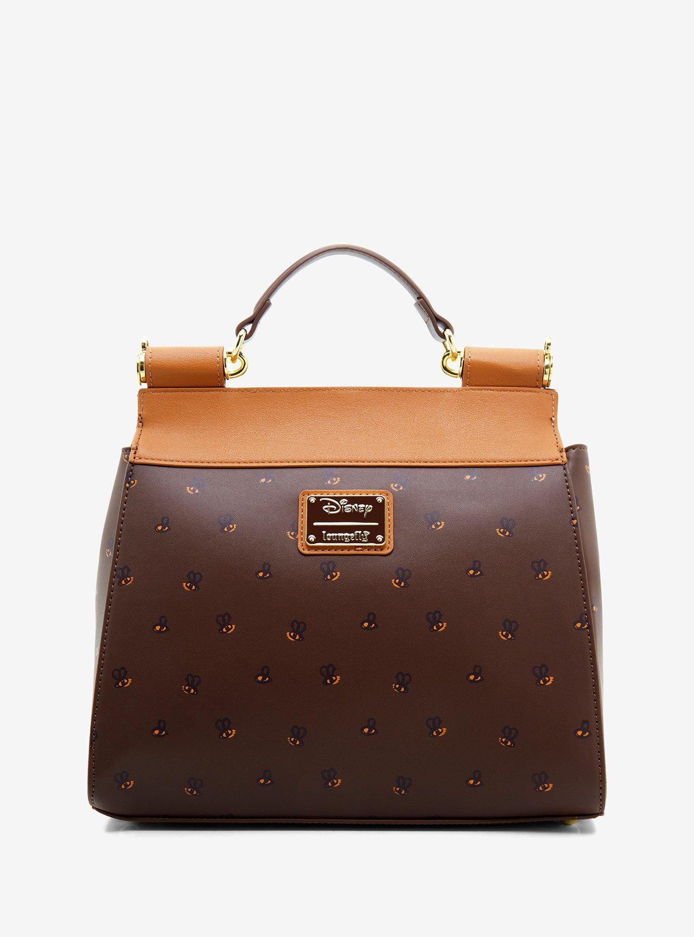 Loungefly Disney Winnie the Pooh Bees Allover Print Handbag - BoxLunch Exclusive, , alternate
