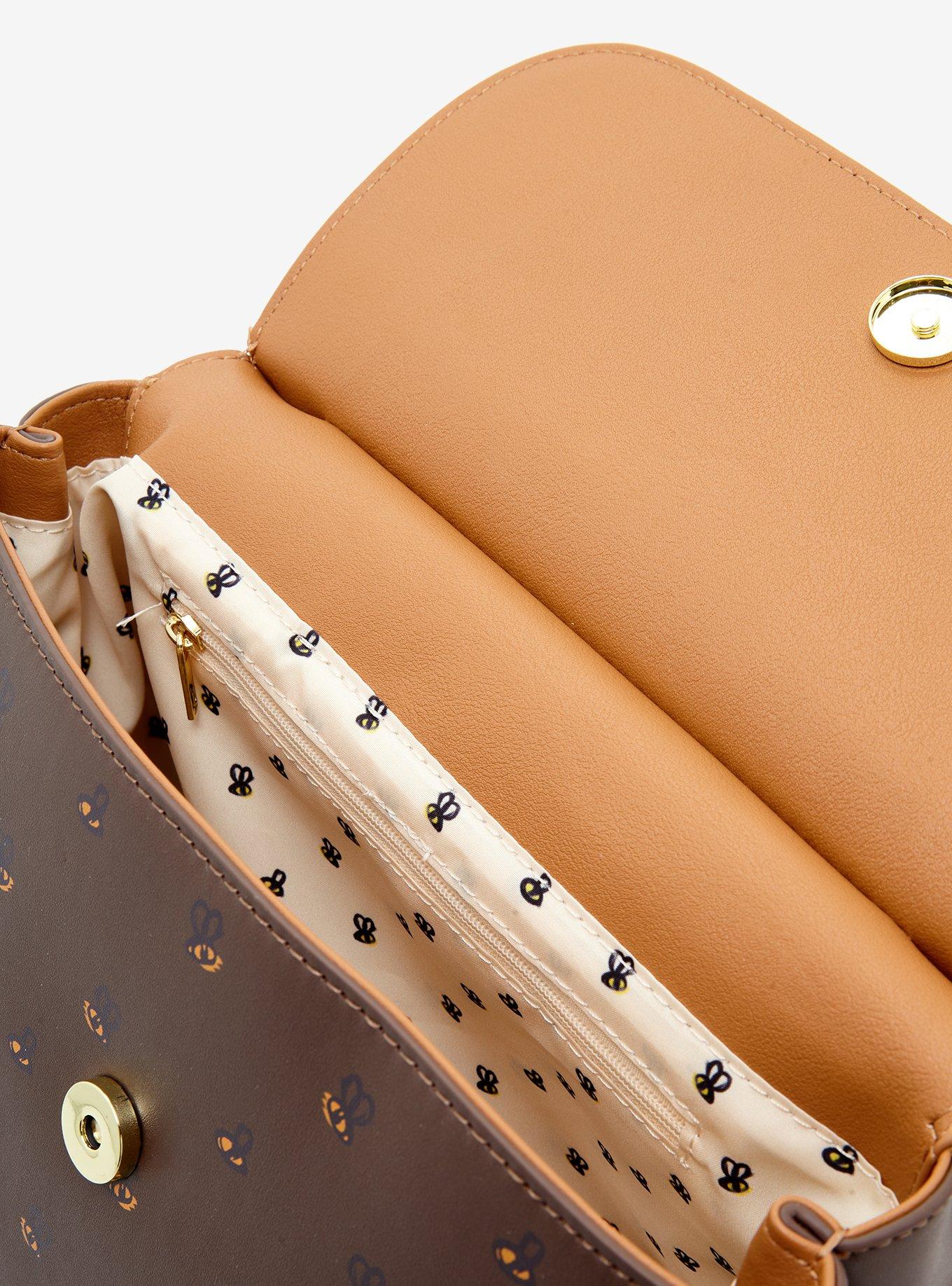 Loungefly Disney Winnie the Pooh Bees Allover Print Handbag - BoxLunch Exclusive, , alternate