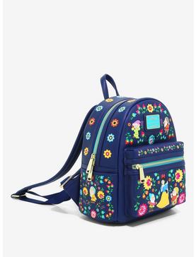 Plus Size Loungefly Disney Snow White and the Seven Dwarfs Folk Mini Backpack - BoxLunch Exclusive, , hi-res