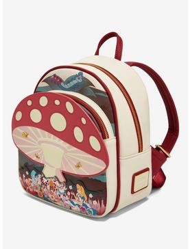 Plus Size Loungefly Disney Alice in Wonderland Mushroom Tea Party Mini Backpack - BoxLunch Exclusive, , hi-res