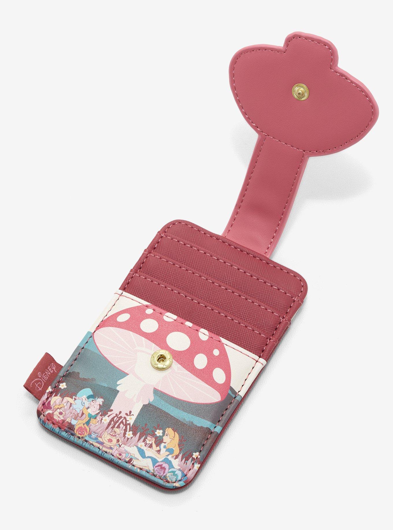 Loungefly Disney Alice in Wonderland Mushroom Cardholder - BoxLunch Exclusive, , alternate