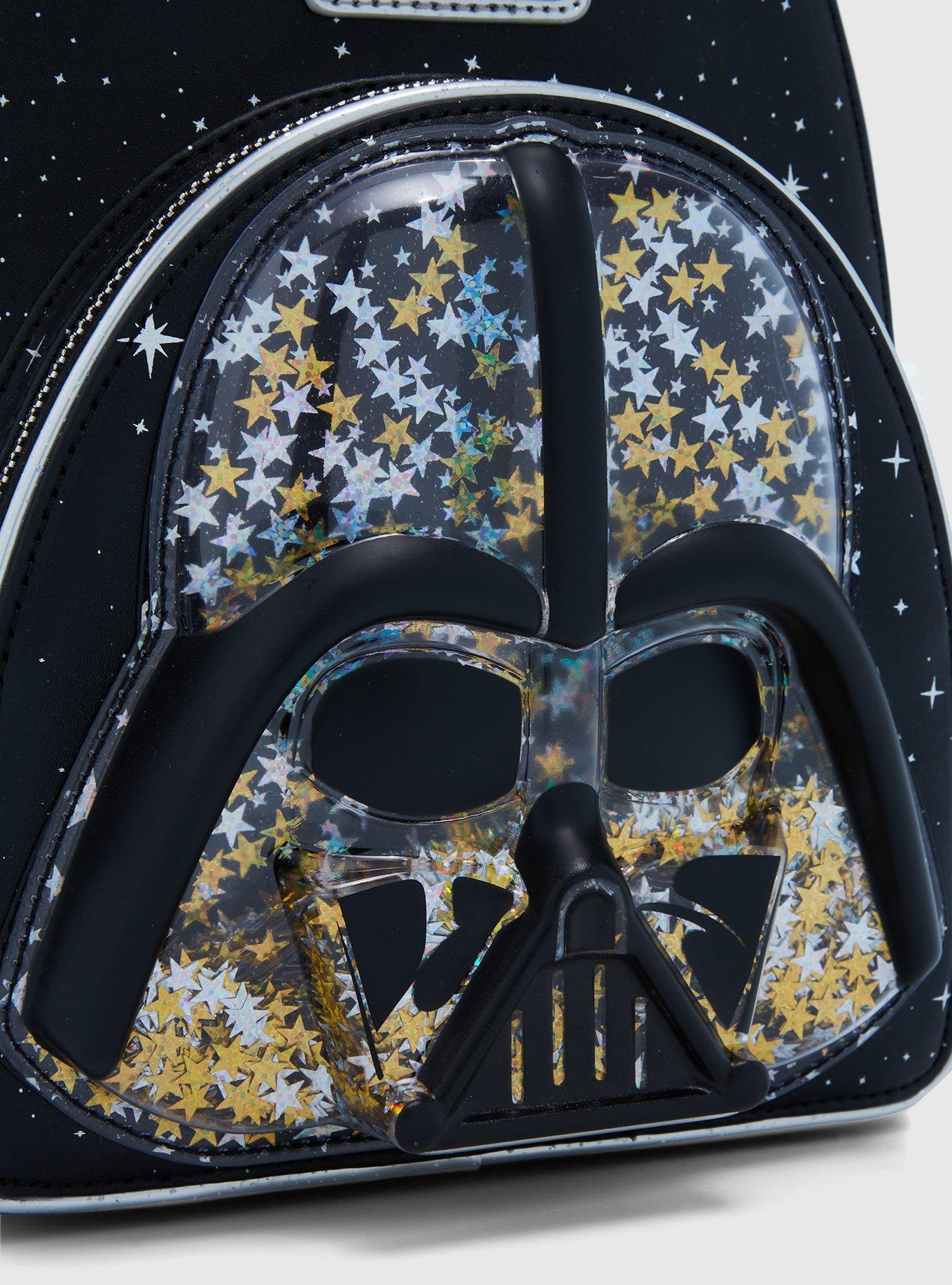 Loungefly Star Wars Darth Vader Helmet Glitter Mini Backpack — BoxLunch Exclusive