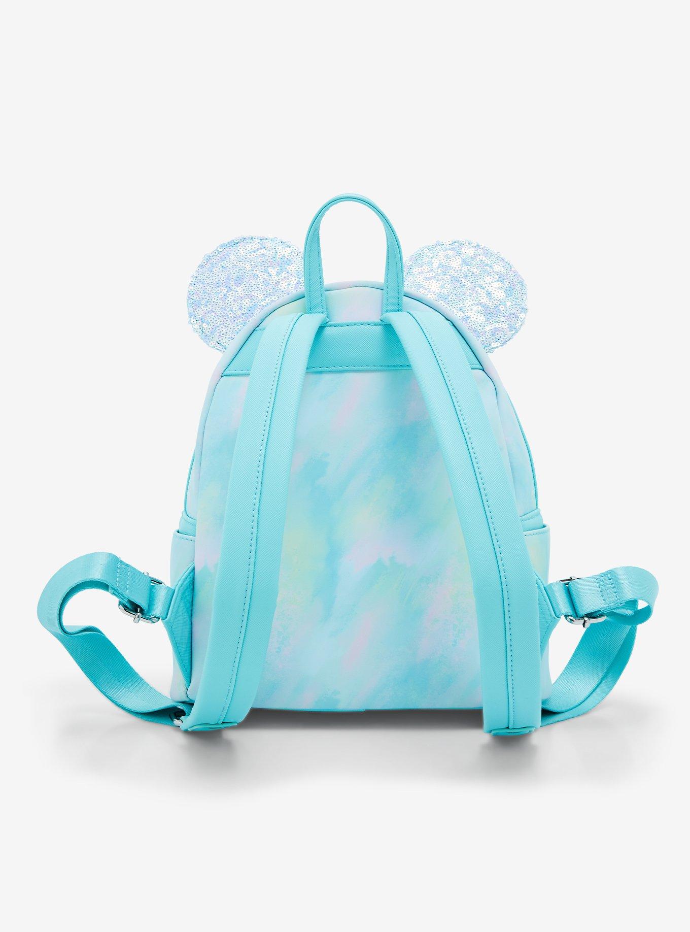 Loungefly Disney Minnie Mouse Sequin Bow Mini Backpack - BoxLunch Exclusive, , alternate