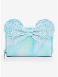 Loungefly Disney Minnie Mouse Sequin Bow Small Zip wallet - BoxLunch Exclusive, , alternate