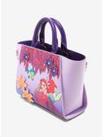 The Little Mermaid Floral Handbag - BoxLunch Exclusive, , alternate