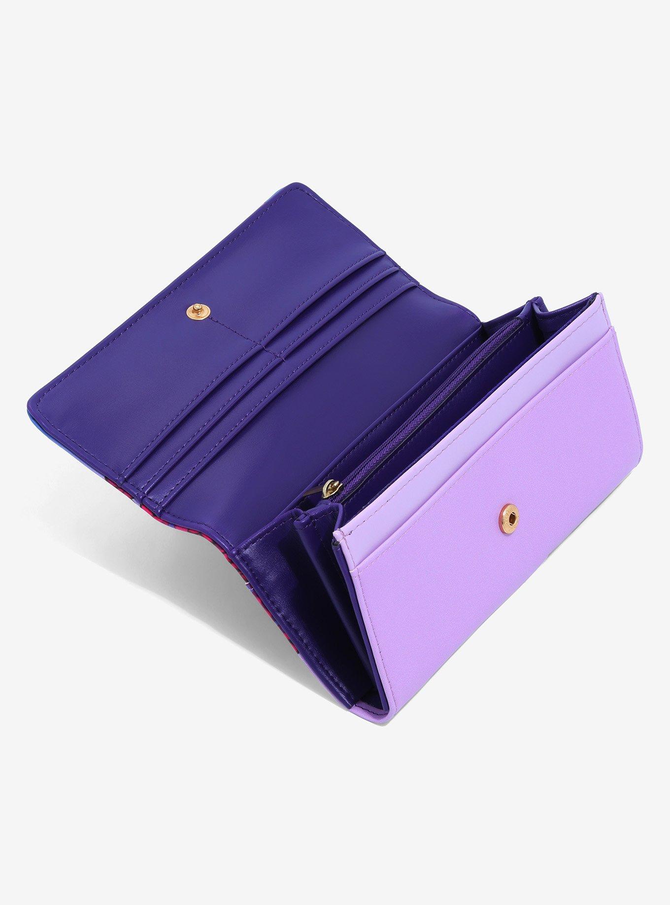 Disney The Little Mermaid Ariel & Flounder Floral Wallet - BoxLunch Exclusive , , alternate