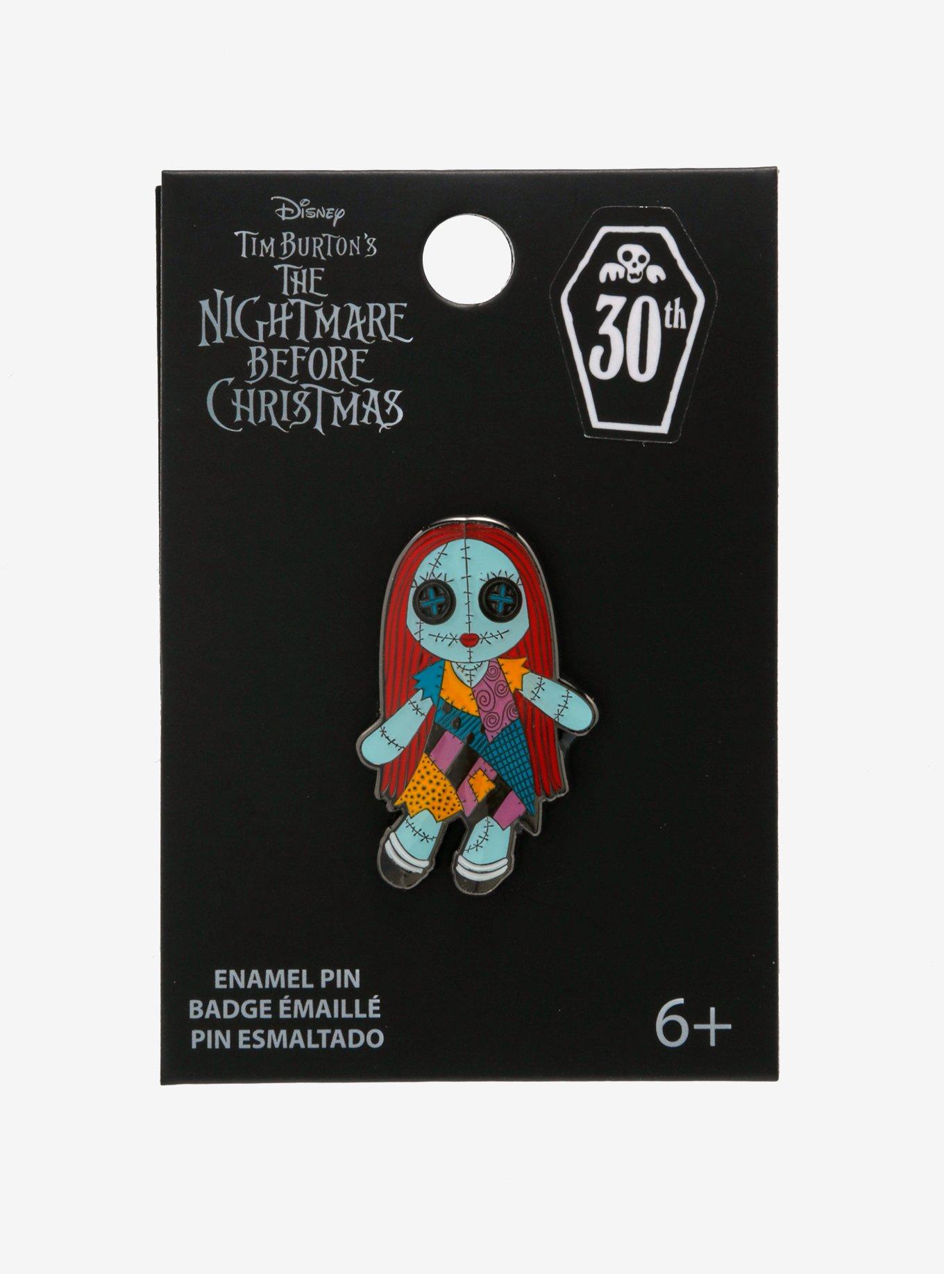 The Nightmare Before Christmas Sally Doll Enamel Pin, , alternate