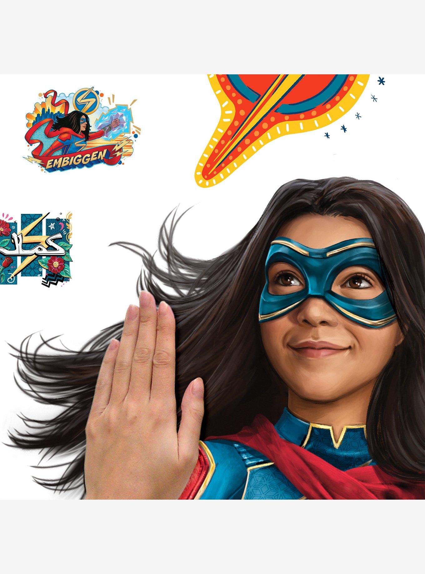 Marvel Ms. Marvel Giant Wall Decals, , alternate