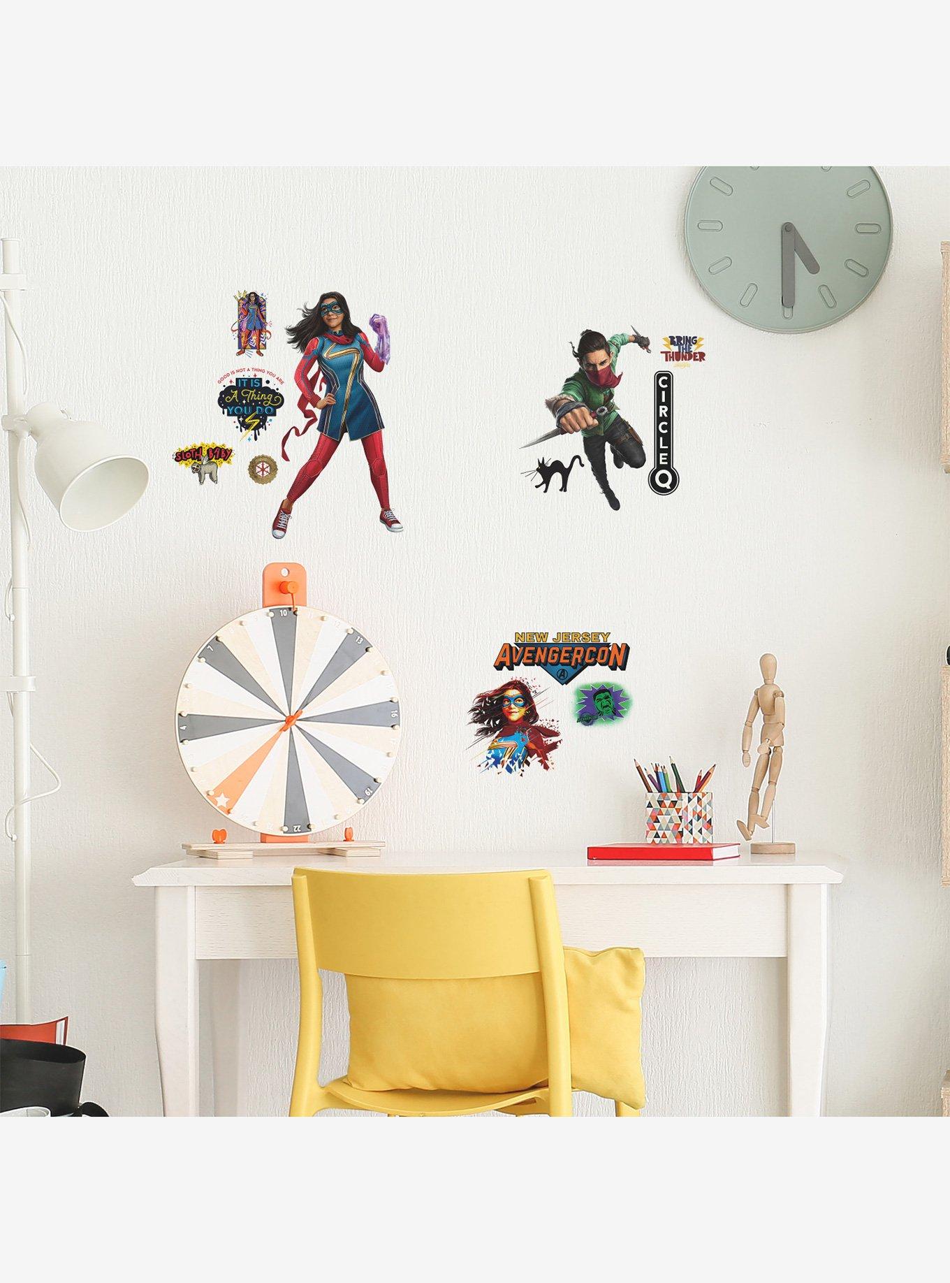 Marvel Ms. Marvel Peel & Stick Wall Decals, , alternate