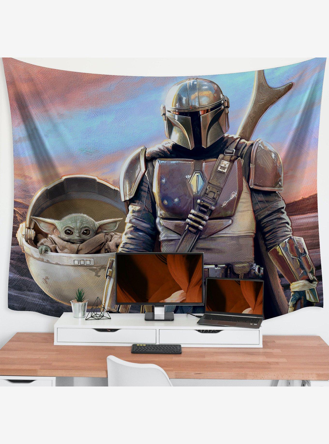 Star Wars The Mandalorian Tapestry