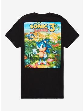 Sonic The Hedgehog 3 Game Cover Double-Sided T-Shirt, , hi-res