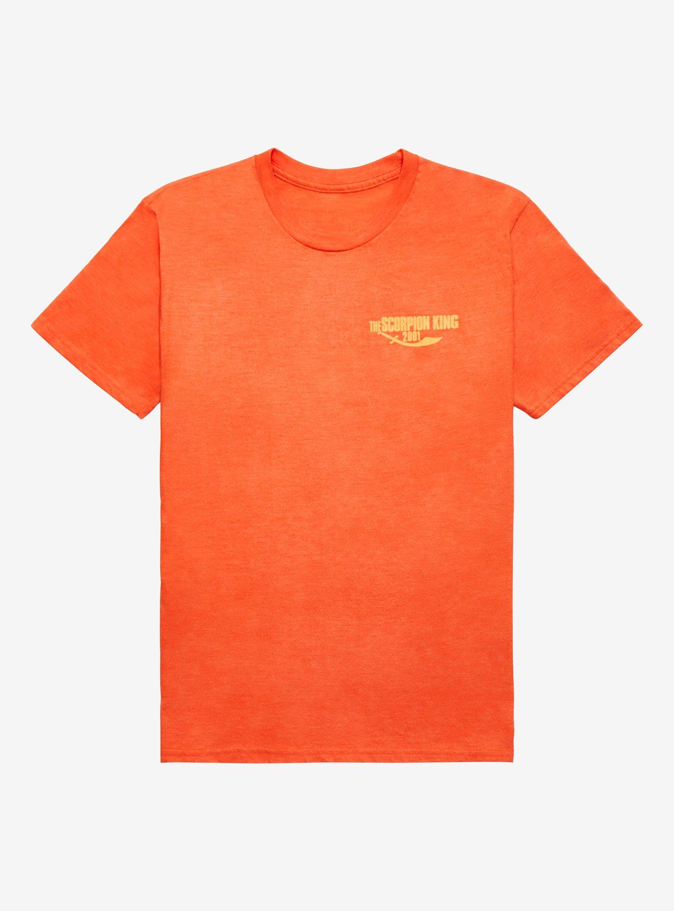Nope Scorpion King Crew T-Shirt, ORANGE, alternate