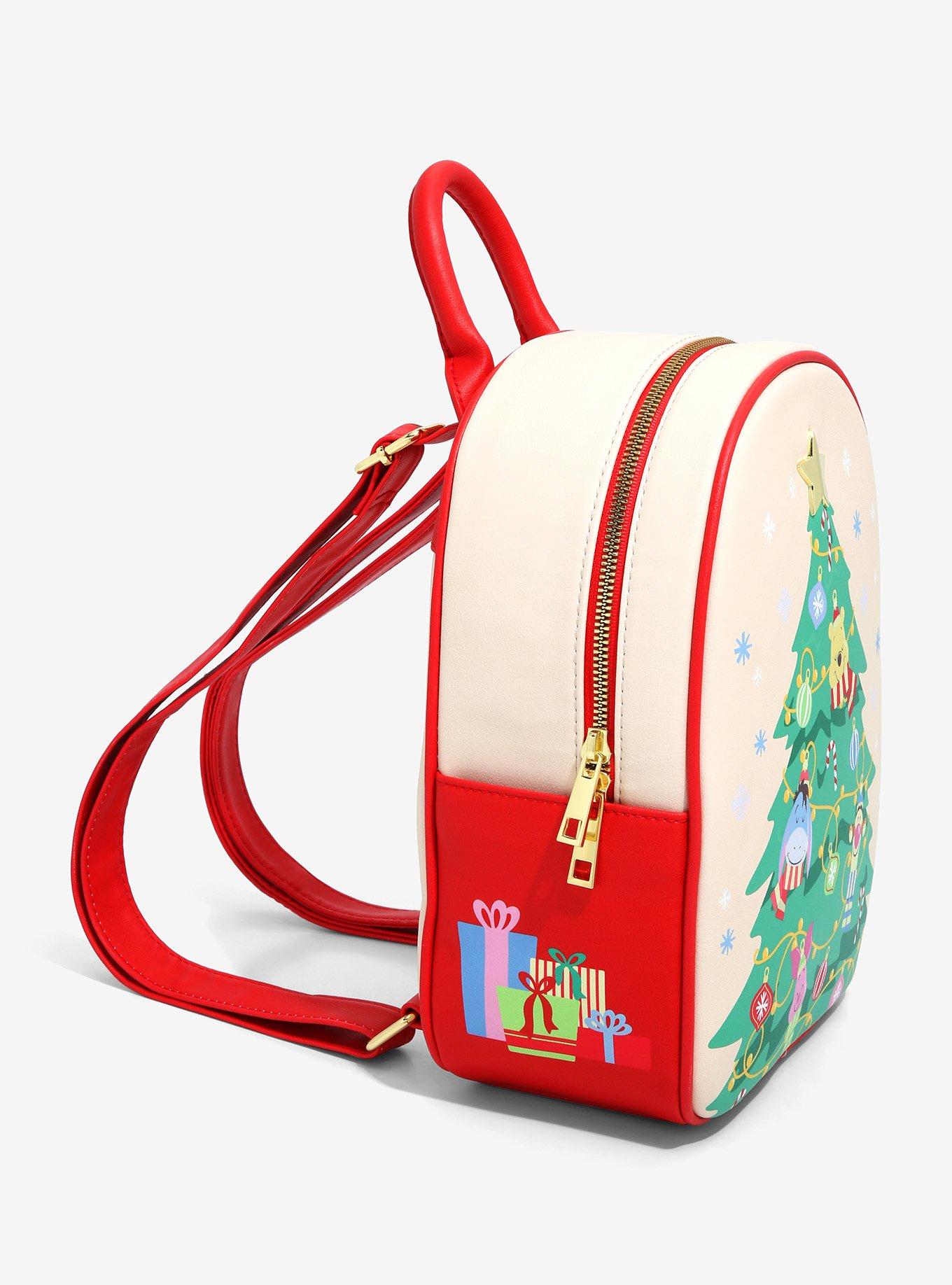 Her Universe Disney Winnie The Pooh Christmas Ornament Mini Backpack, , alternate