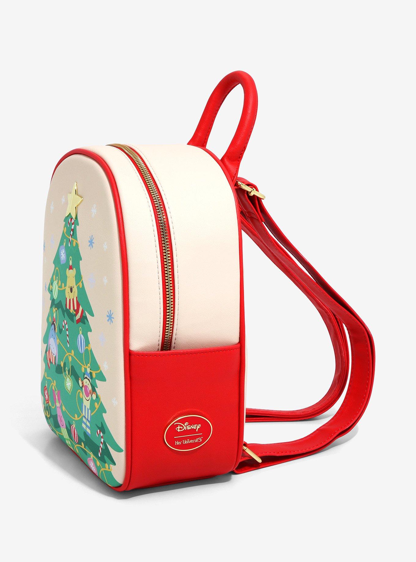 Her Universe Disney Winnie The Pooh Christmas Ornament Mini Backpack, , alternate