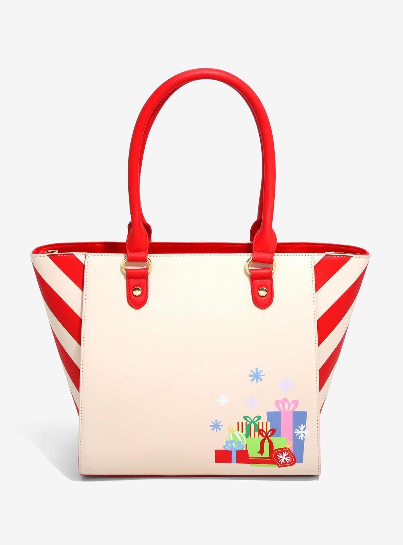 Her Universe Disney Winnie The Pooh Christmas Ornament Satchel Bag, , alternate