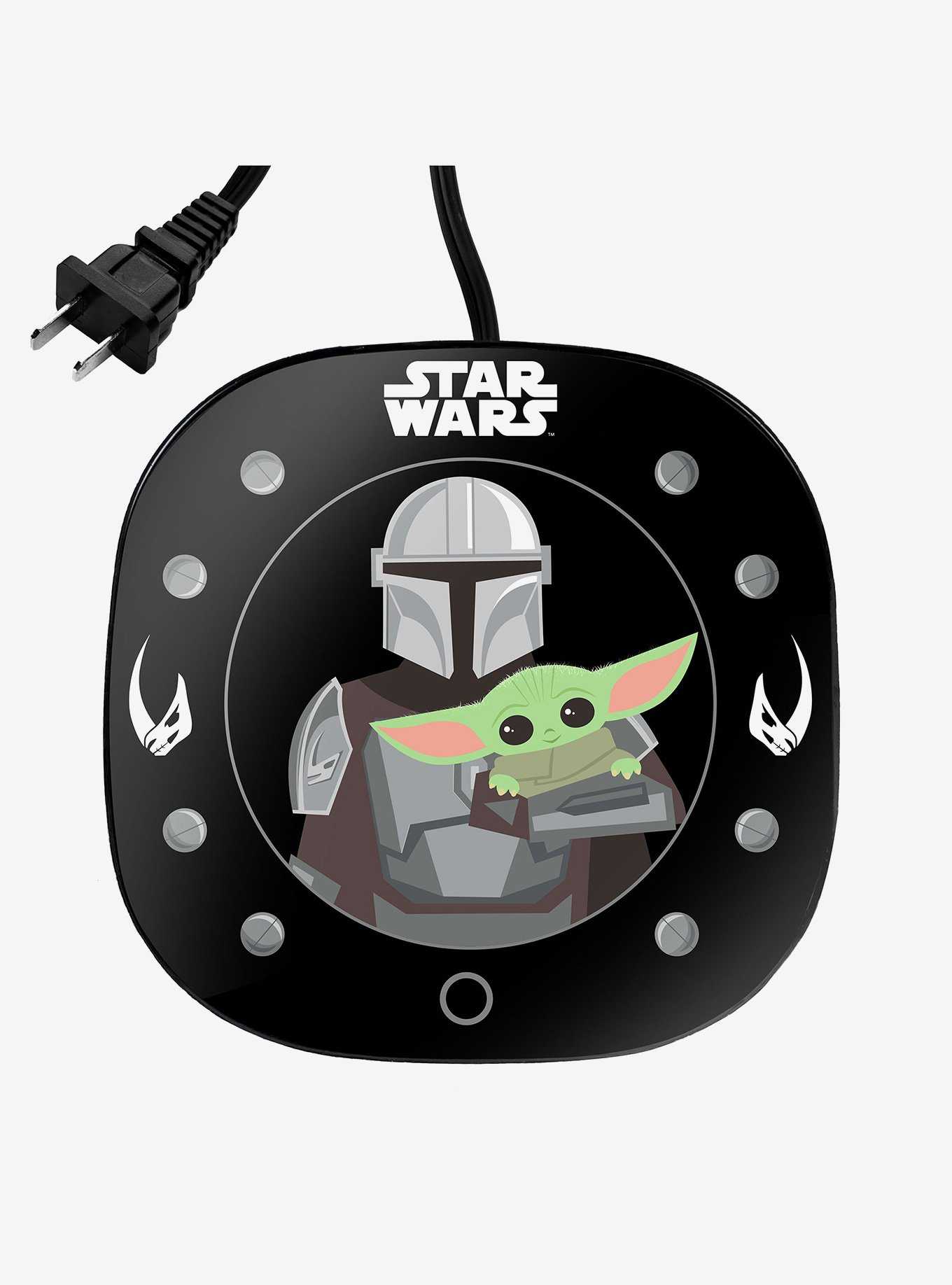 Star Wars The Mandalorian Uncanny Brands Mug Warmer with Baby Yoda Molded Mug Auto Shut On/Off, , hi-res