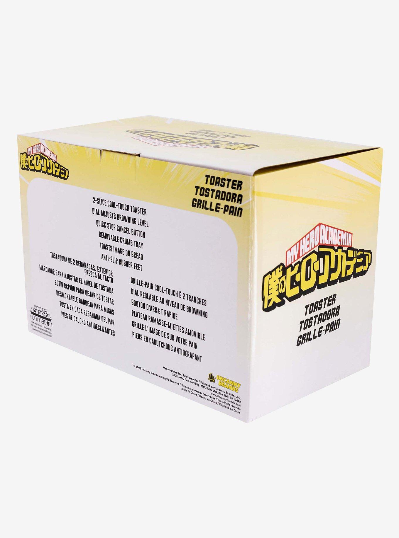 My Hero Academia Uncanny Brands 2-Slice Toaster, , alternate