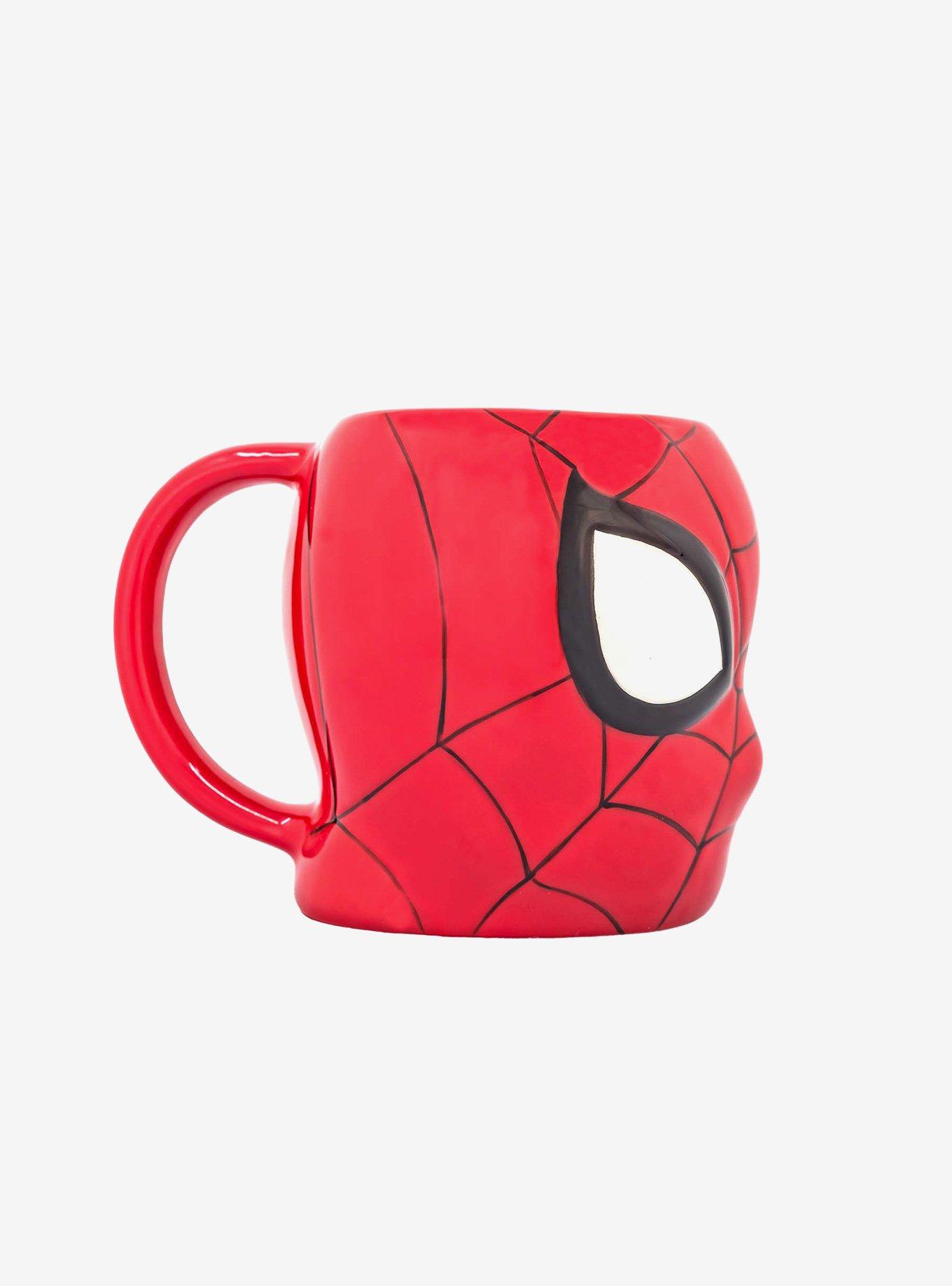 Marvel Spider-Man Uncanny Brands Mug Warmer with Spidey Molded Mug Auto Shut On/Off, , alternate