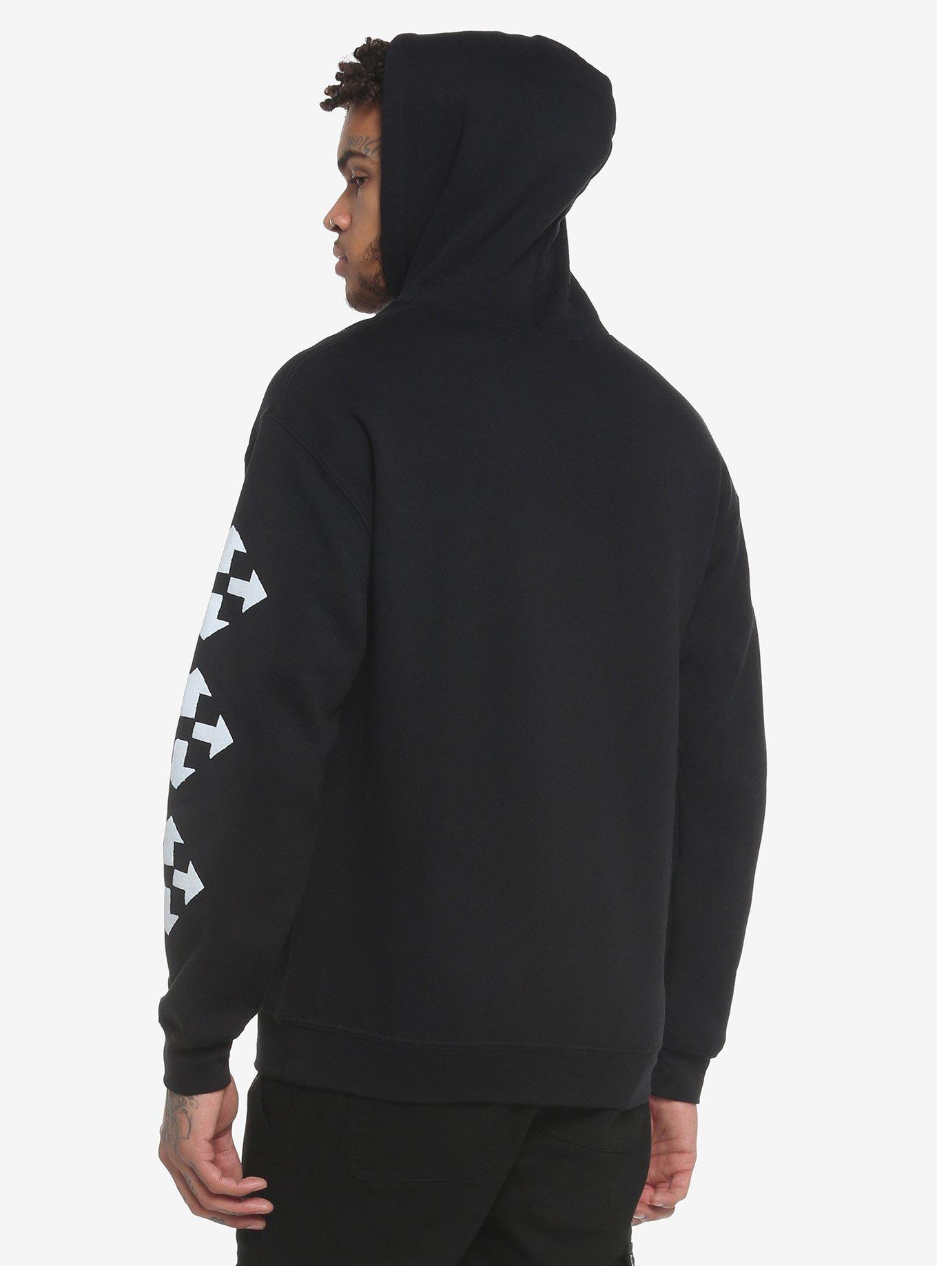Three Days Grace Outsider Hoodie, BLACK, alternate