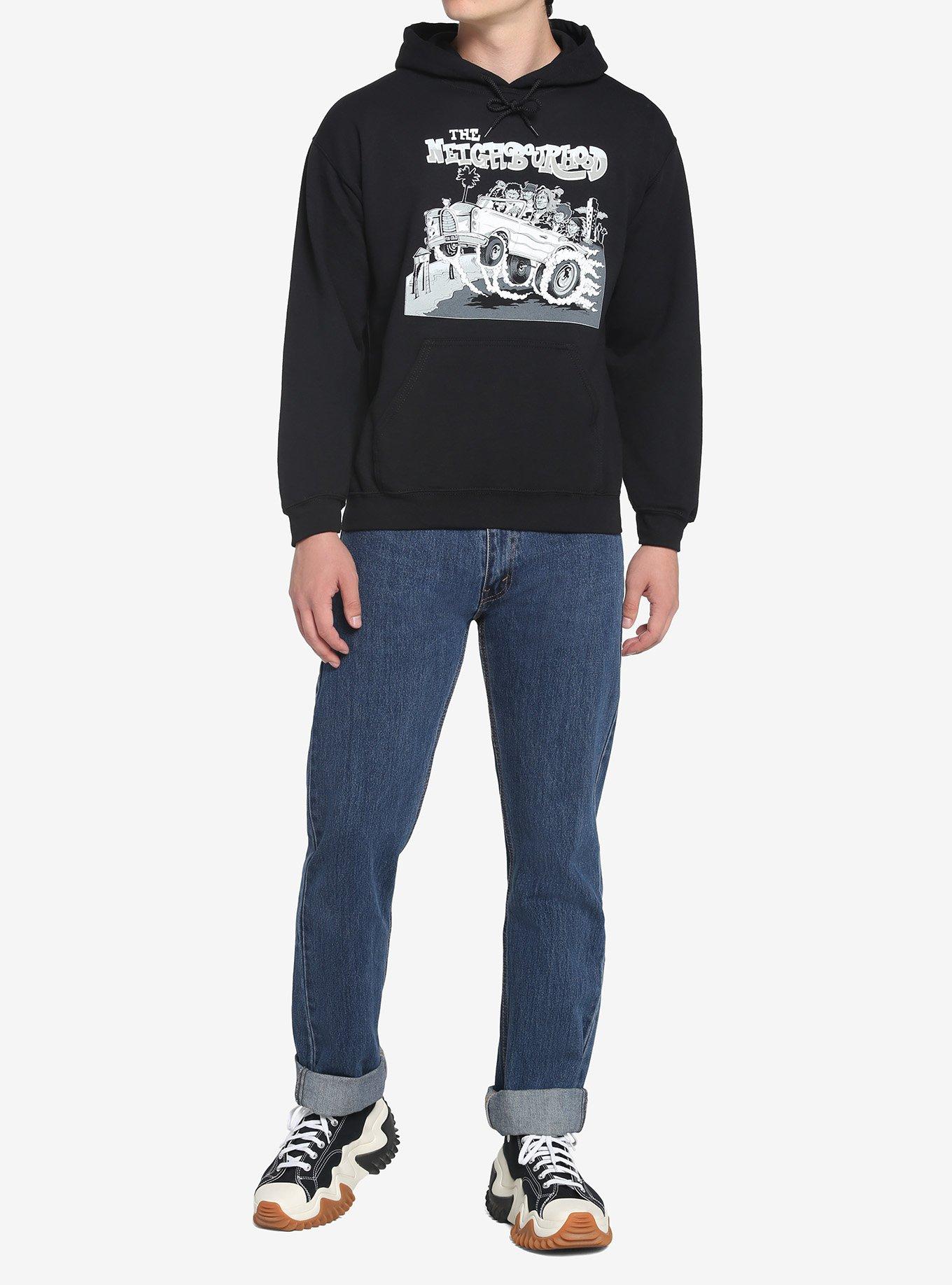 The Neighbourhood Beach Drive Hoodie, BLACK, alternate