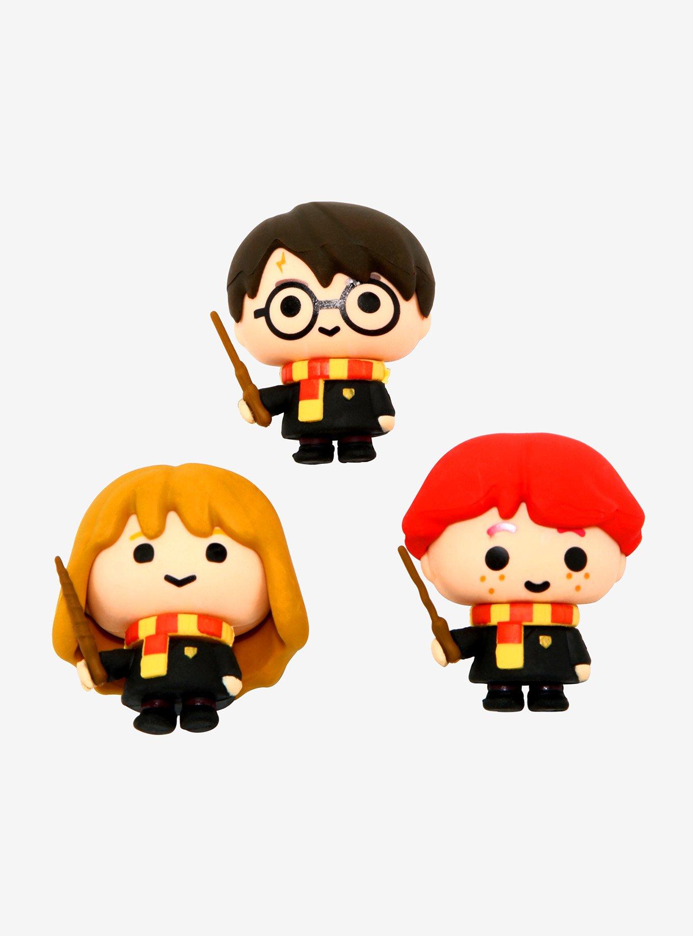 Harry Potter Harry Hermione & Ron Eraser Set, , alternate