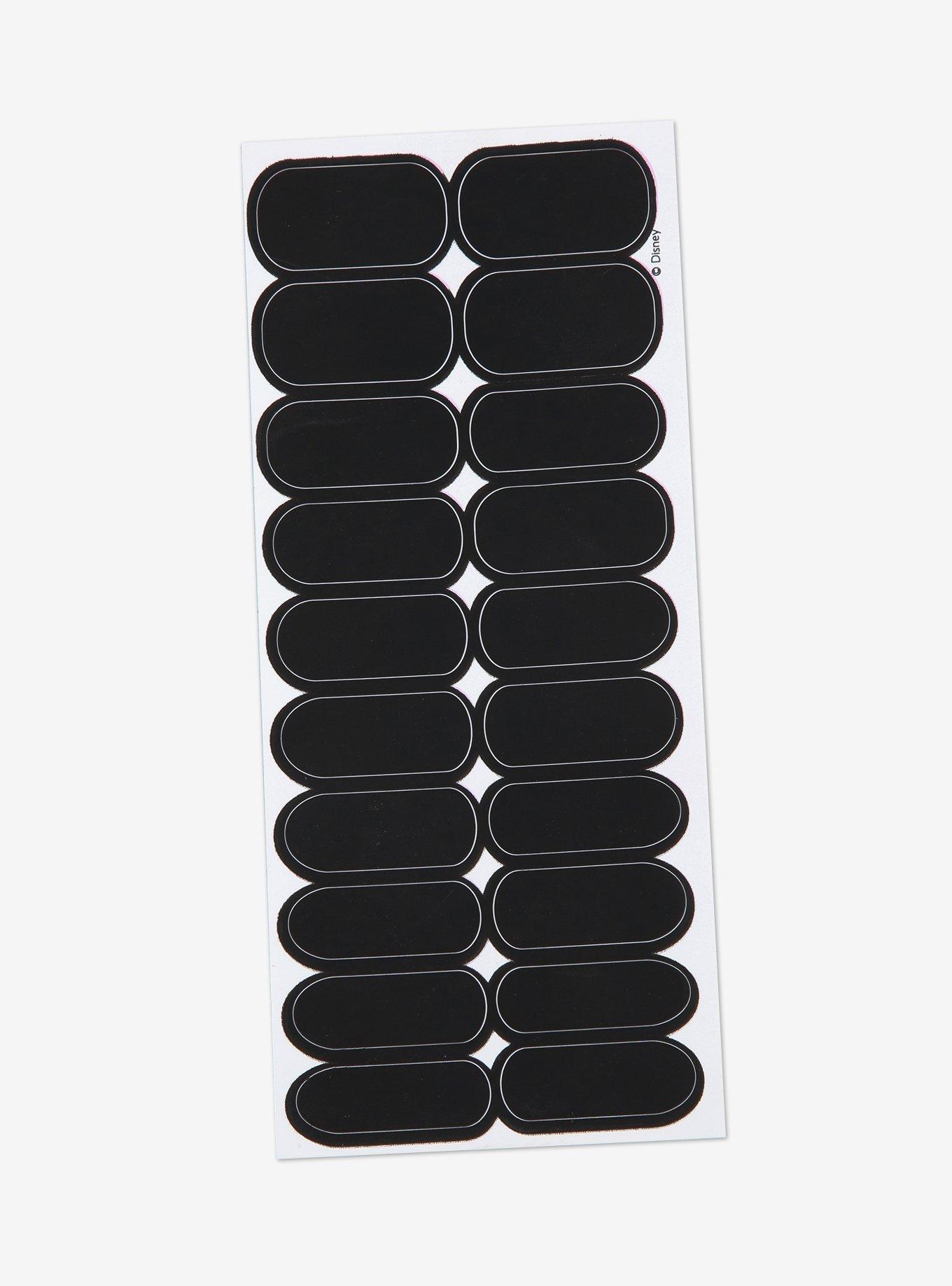 Disney The Nightmare Before Christmas Jack & Sally Heat Reveal Nail Stickers, , alternate