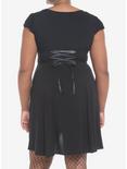 Black Retro Sweetheart Dress Plus Size, BLACK, alternate