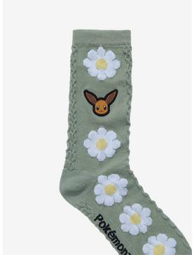 Plus Size Pokemon Eevee Daisy Crew Socks, , hi-res
