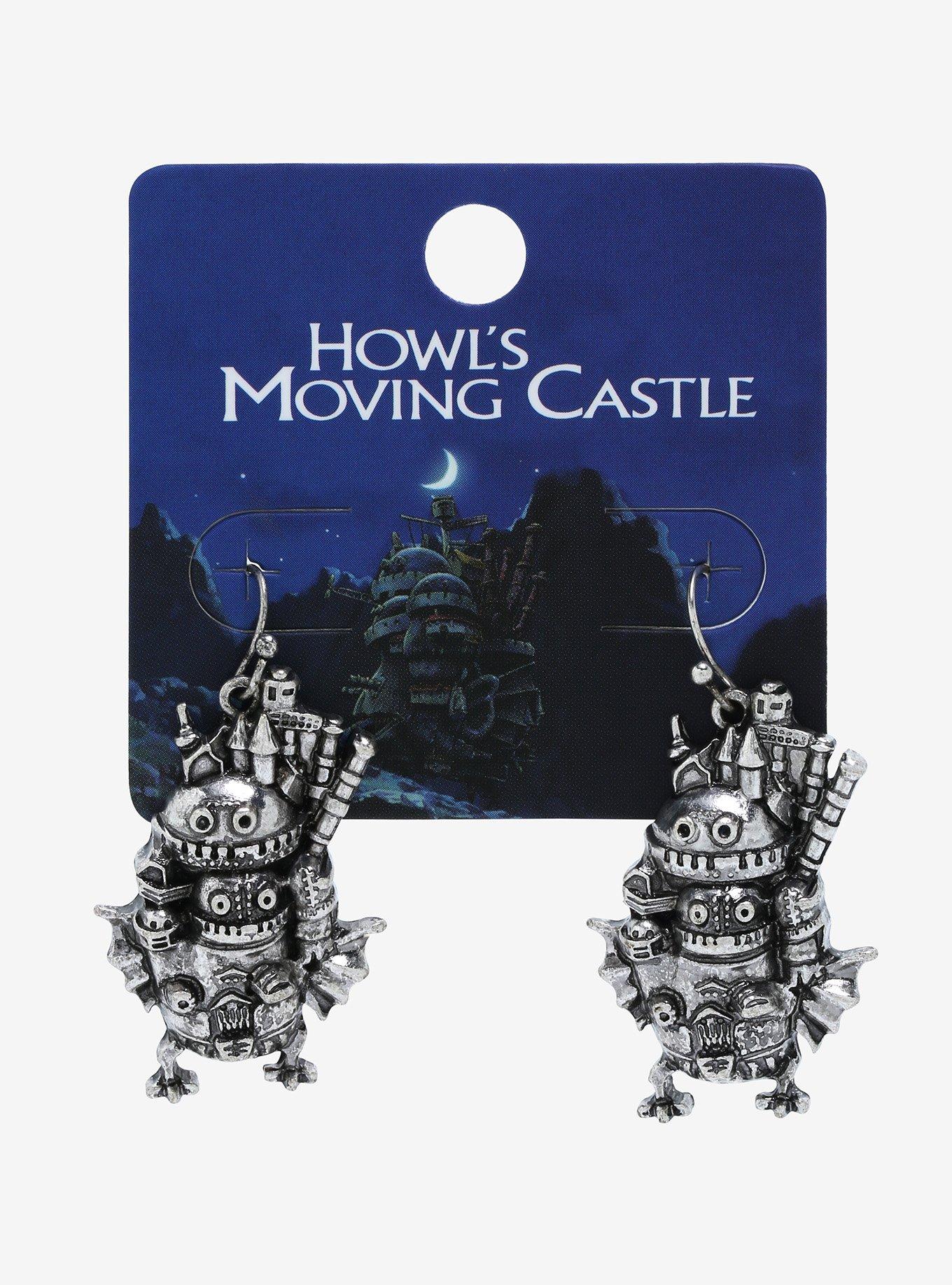 Studio Ghibli Howl's Moving Castle Howl's Castle Earrings - BoxLunch Exclusive, , alternate