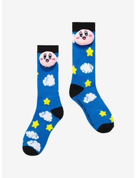 Kirby Stars & Cloud Plush Crew Socks, , hi-res