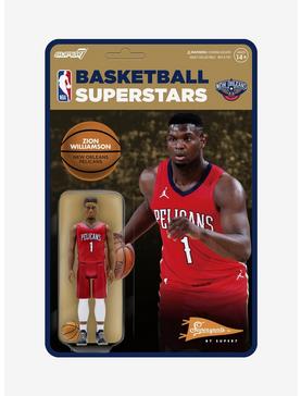 Super7 ReAction NBA Supersports Zion Williamson (New Orleans Pelicans)  Figure , , hi-res