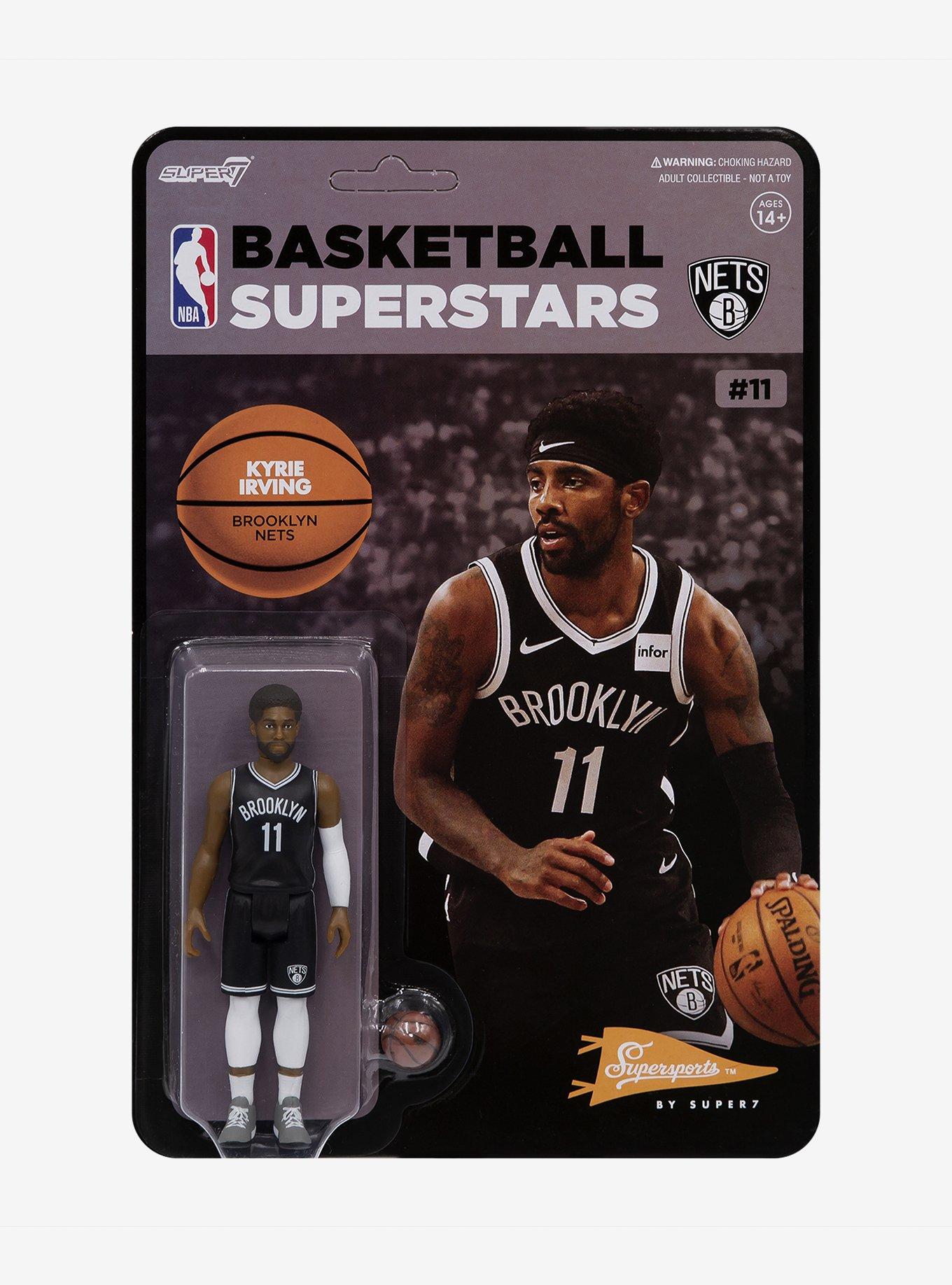Super7 ReAction NBA Supersports Kyrie Irving (Brooklyn Nets)  Figure, , alternate
