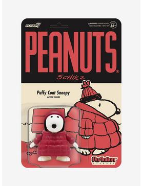 Super7 ReAction Peanuts Puffy Coat Snoopy Figure , , hi-res