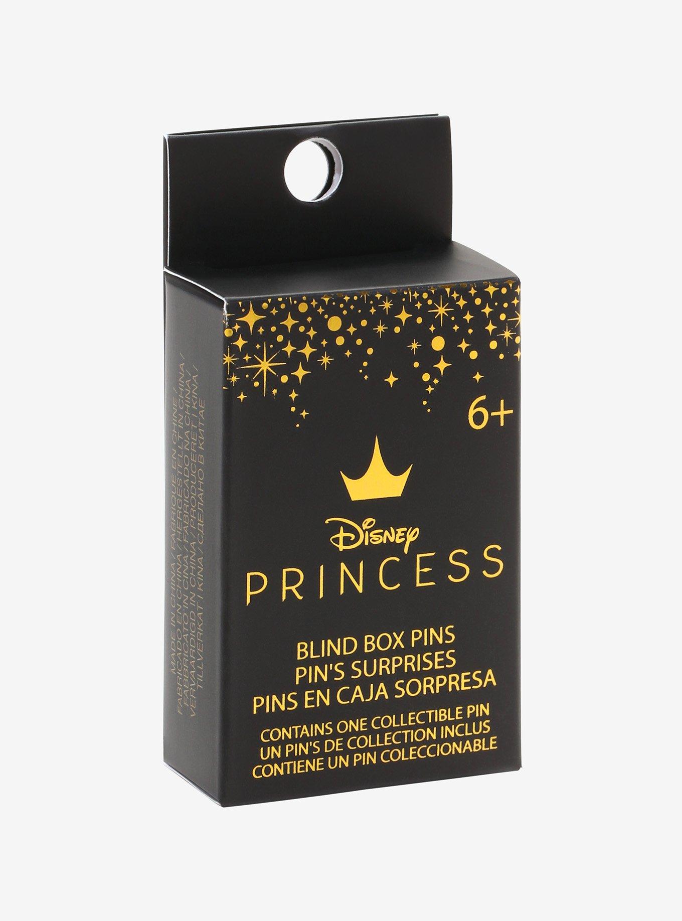 Loungefly Disney Princess Floral Blind Box Enamel Pin, , alternate
