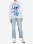 Disney Stitch Tie-Dye Girls Sweatshirt, MULTI, alternate