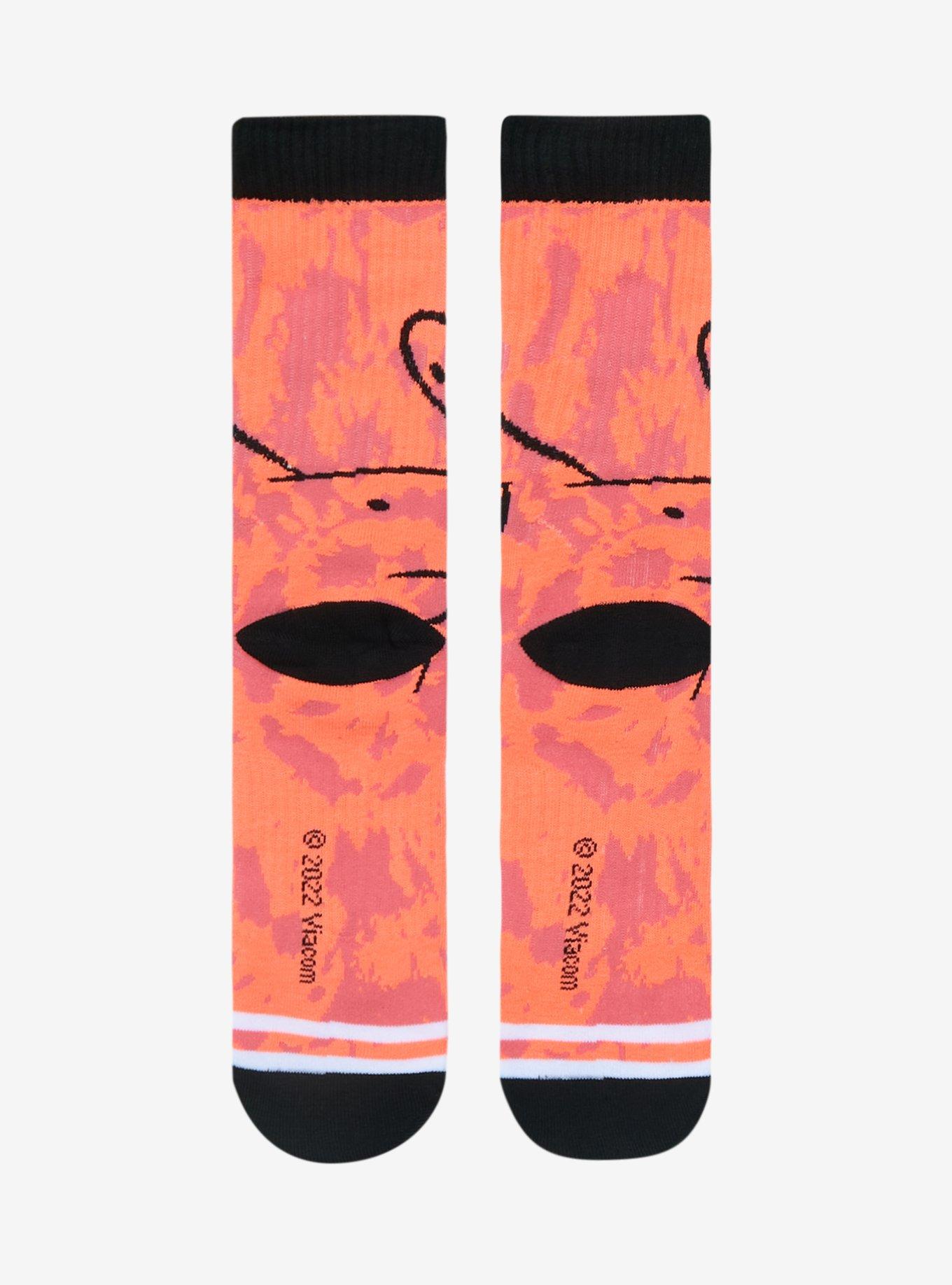SpongeBob SquarePants Evil Patrick Crew Socks, , alternate