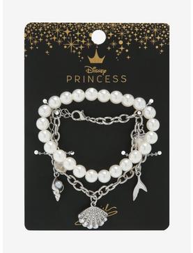 Disney The Little Mermaid Pearl Charm Bracelet Set, , hi-res