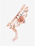 Disney Beauty And The Beast Belle Rose Gold Claw Hair Clip, , alternate
