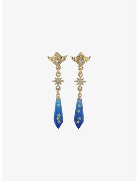 Sailor Moon Crisis Moon Compact Crystal Earrings, , hi-res