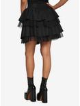 Black Tiered Tutu Skirt, BLACK, alternate